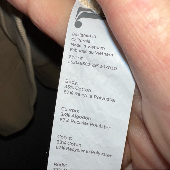 Fabletics James Long-Sleeve Pullover Butter Yellow Size Small - Picture 10 of 12